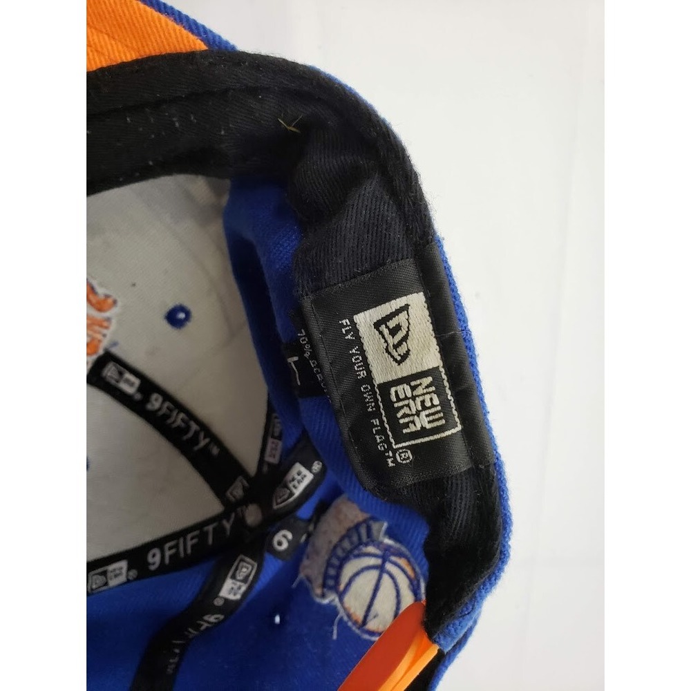 New York Knicks NBA New Era Snapback 9Fifty Cap Hat - Picture 11 of 12